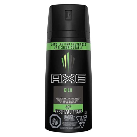 axe kilo body spray.